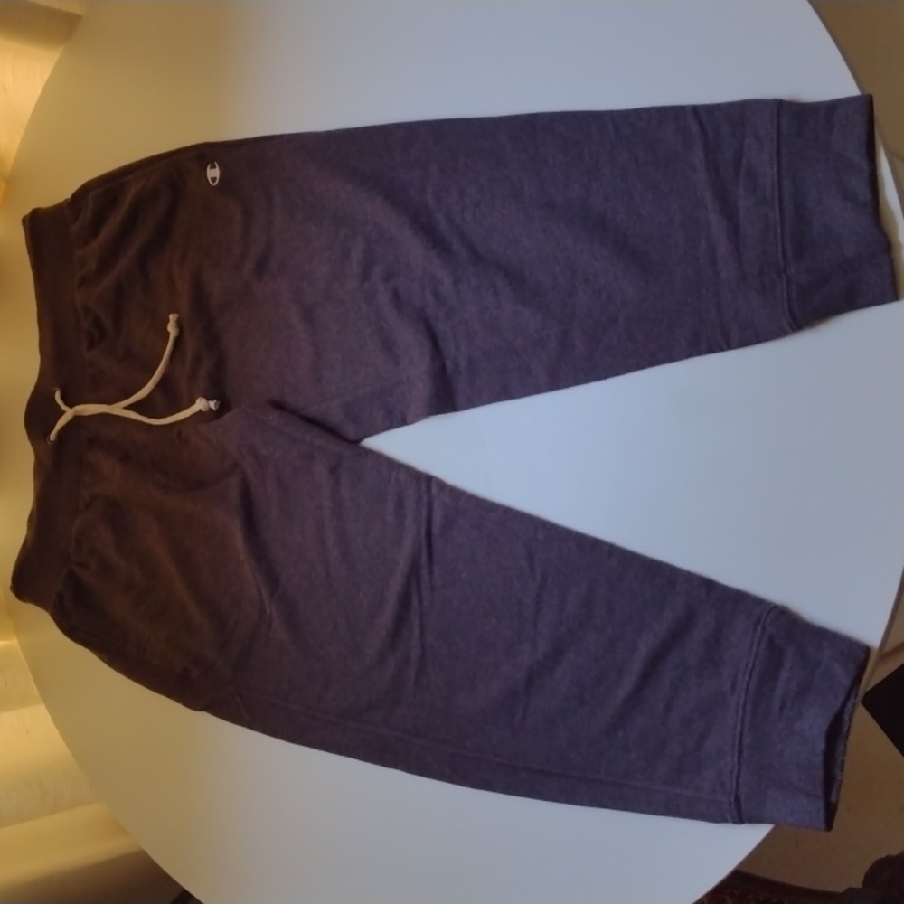 Champion Charcoal Cotton blend Capri Sweatpants size Small